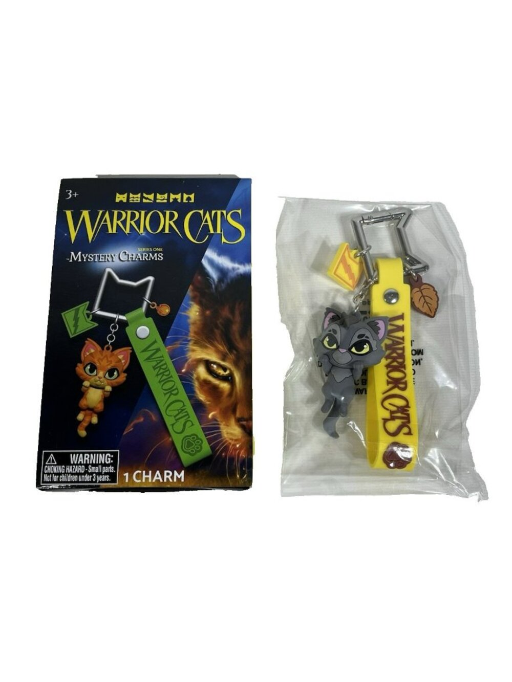 Warrior Cats 2.5" Mini GRAYSTRIPE Cat Figure Charm Keychain 2026 Series 1